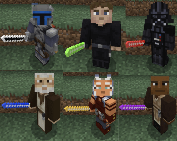 star wars texture pack minecraft unblocked