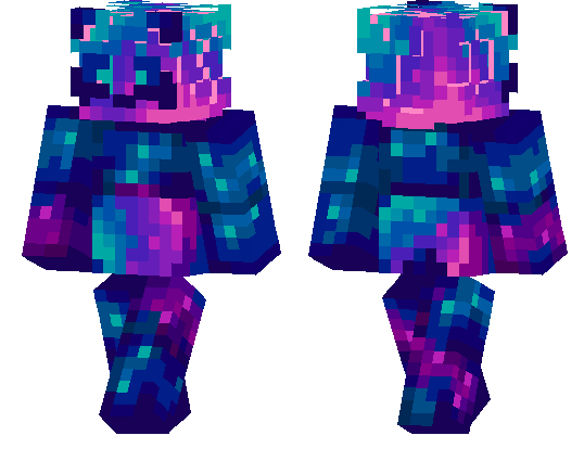 Galaxy Panda Fantasymcpe Skins