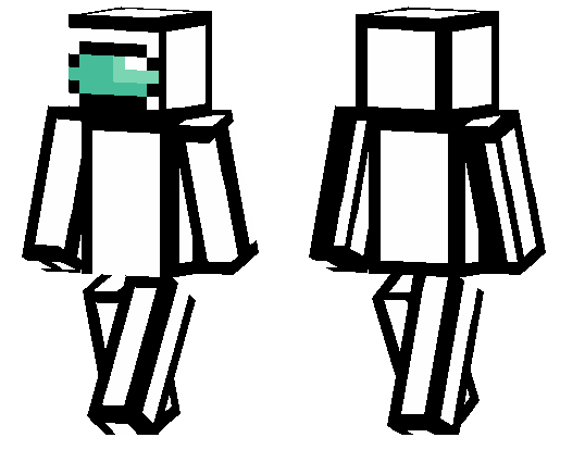 Among Us White - Games/MCPE Skins | minecrafts.us