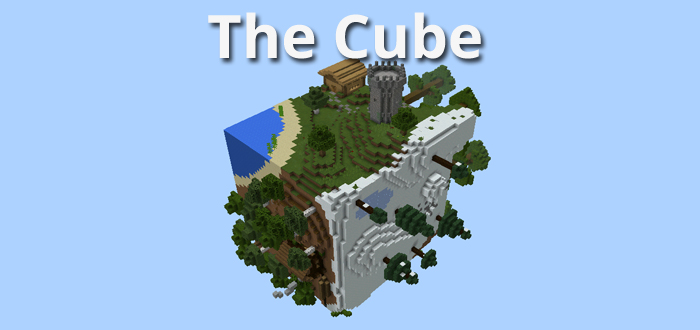 Майнкрафт карта cube