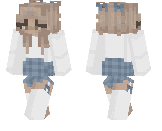 Download School girl - Minecraft PE Skins.