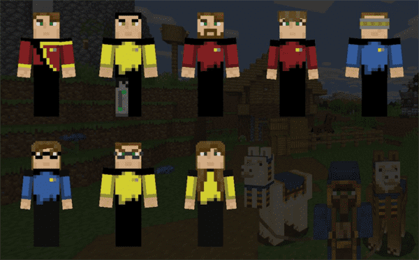 minecraft skin star trek