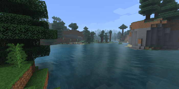 the default shaders texture pack for minecraft